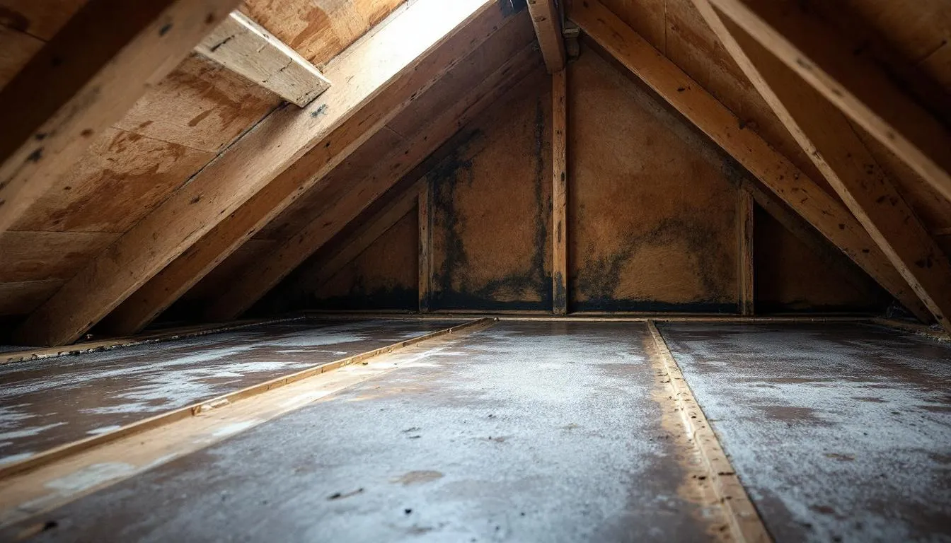 Poor Attic Ventilation
